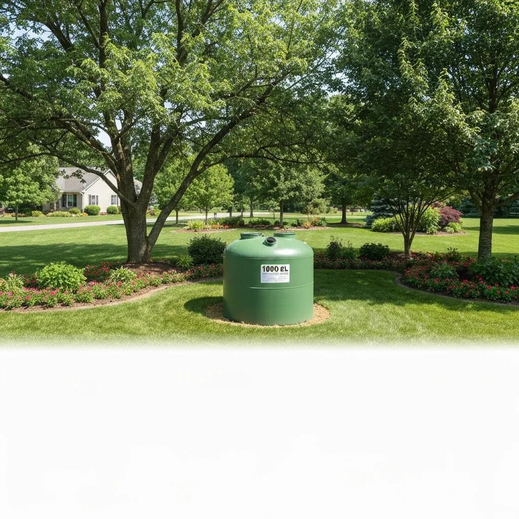 Household members around a home; occupancy affects septic sizing